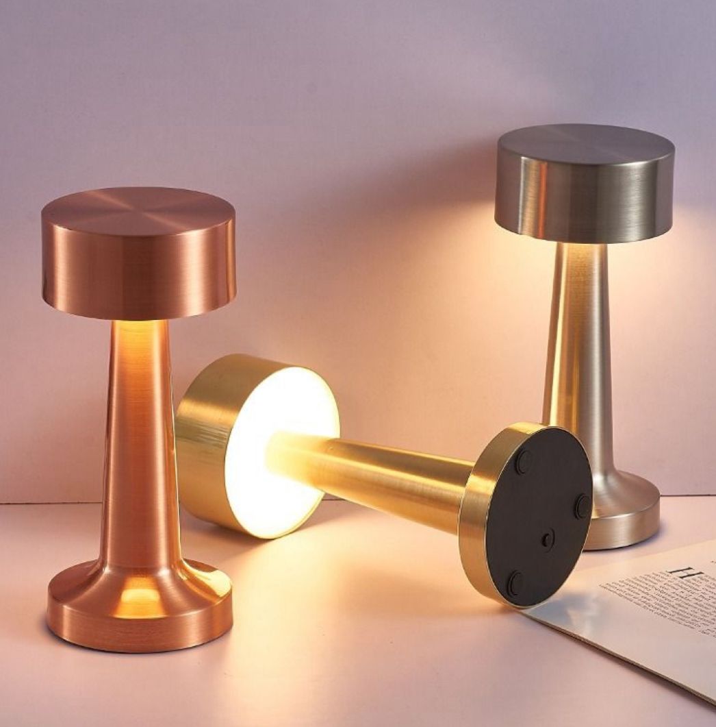 đ Metal LED Lamp â Rechargeable, Color-Changing & Ultra Stylish