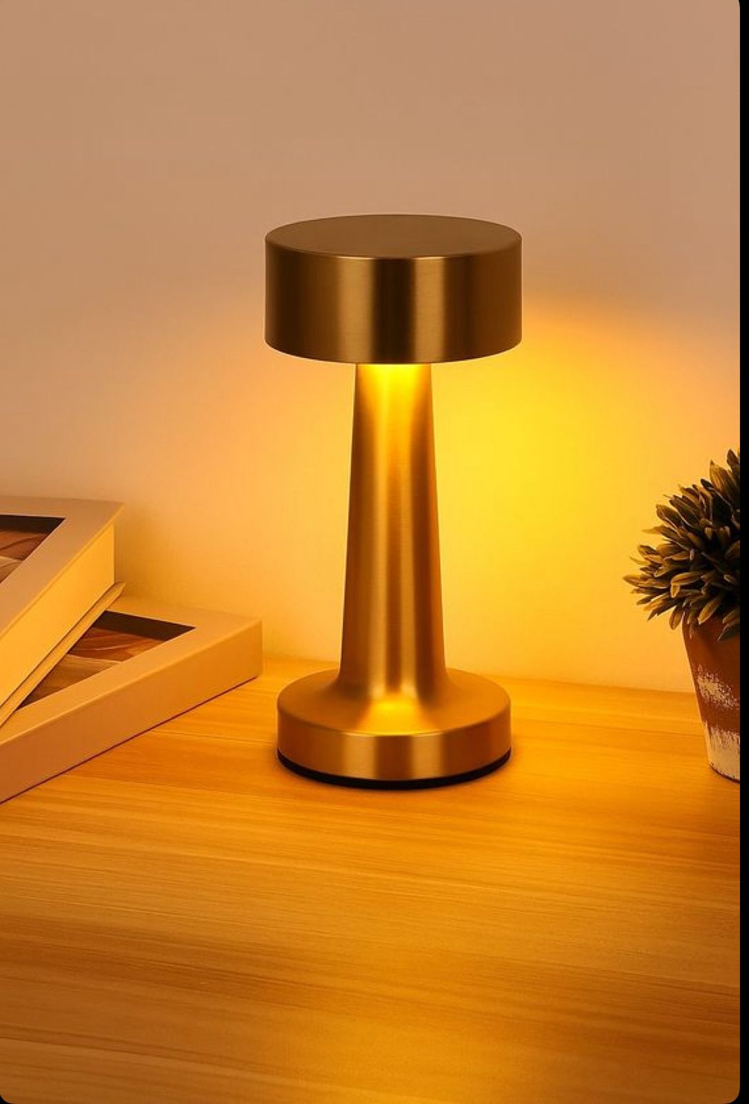 đ Metal LED Lamp â Rechargeable, Color-Changing & Ultra Stylish