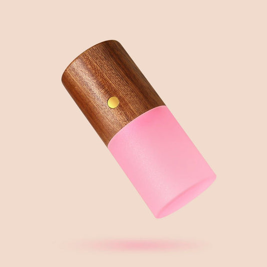 🌈 Wooden Gravity Flip RGB Night Light – Light That Moves with You! ✨