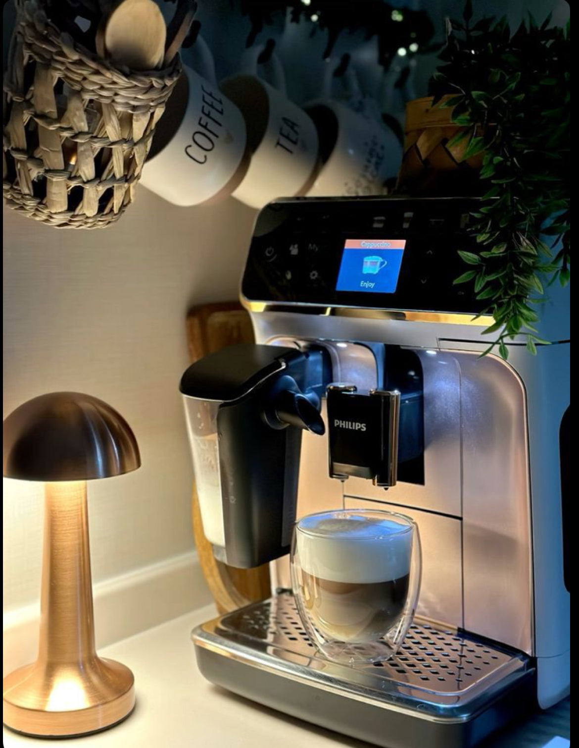 Premium Metal LED Desk Lamp – Eye Comfort & Focus Lighting for Study/Work