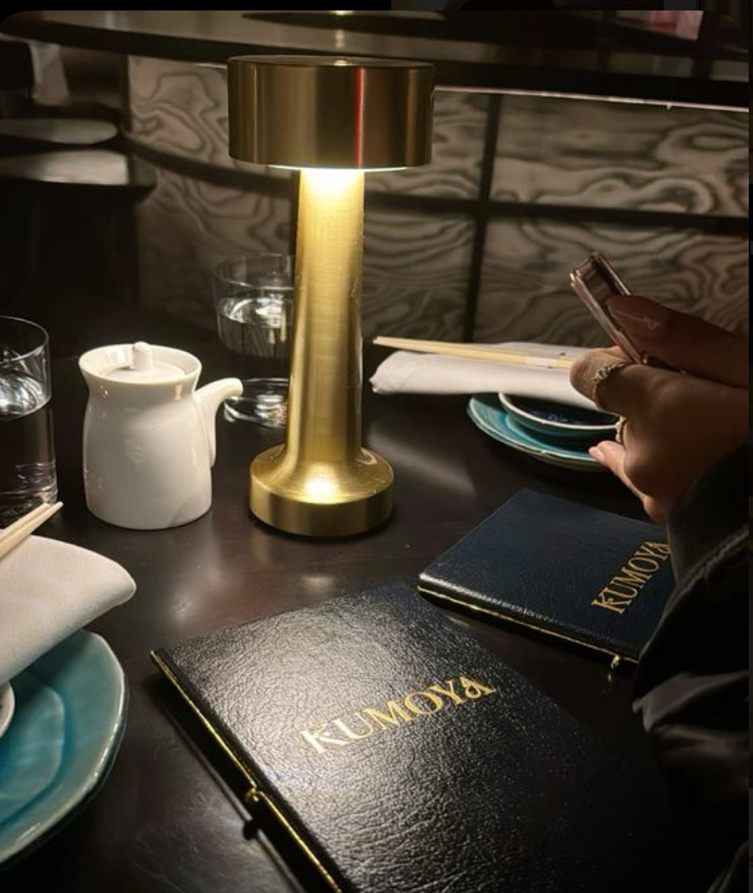 🌈 Metal LED Lamp – Rechargeable, Color-Changing & Ultra Stylish