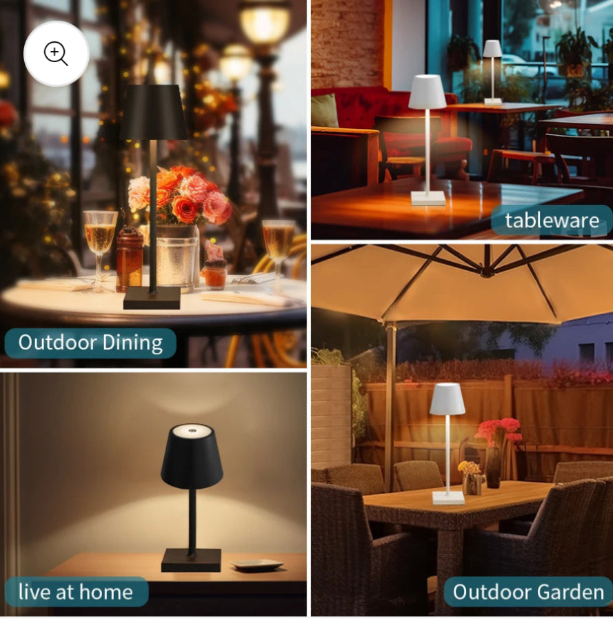 Premium LED Table Lamp – Eye Protection, Dimmable & Touch Control