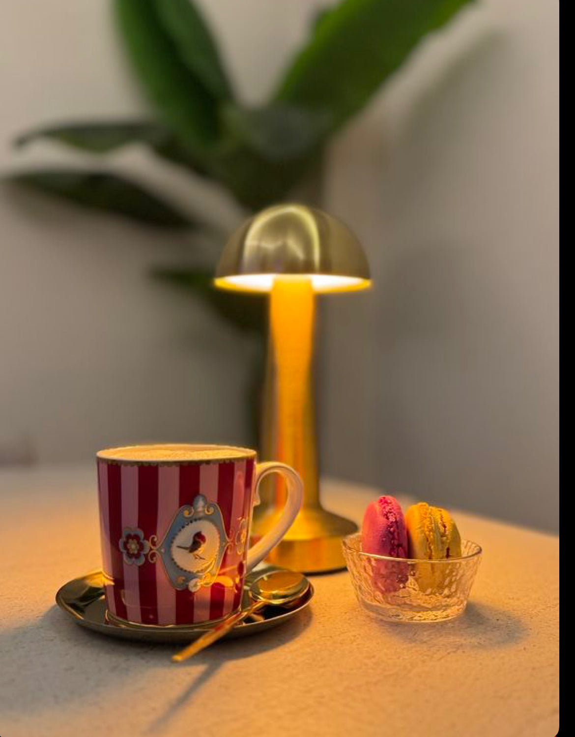 Premium Metal LED Desk Lamp – Eye Comfort & Focus Lighting for Study/Work