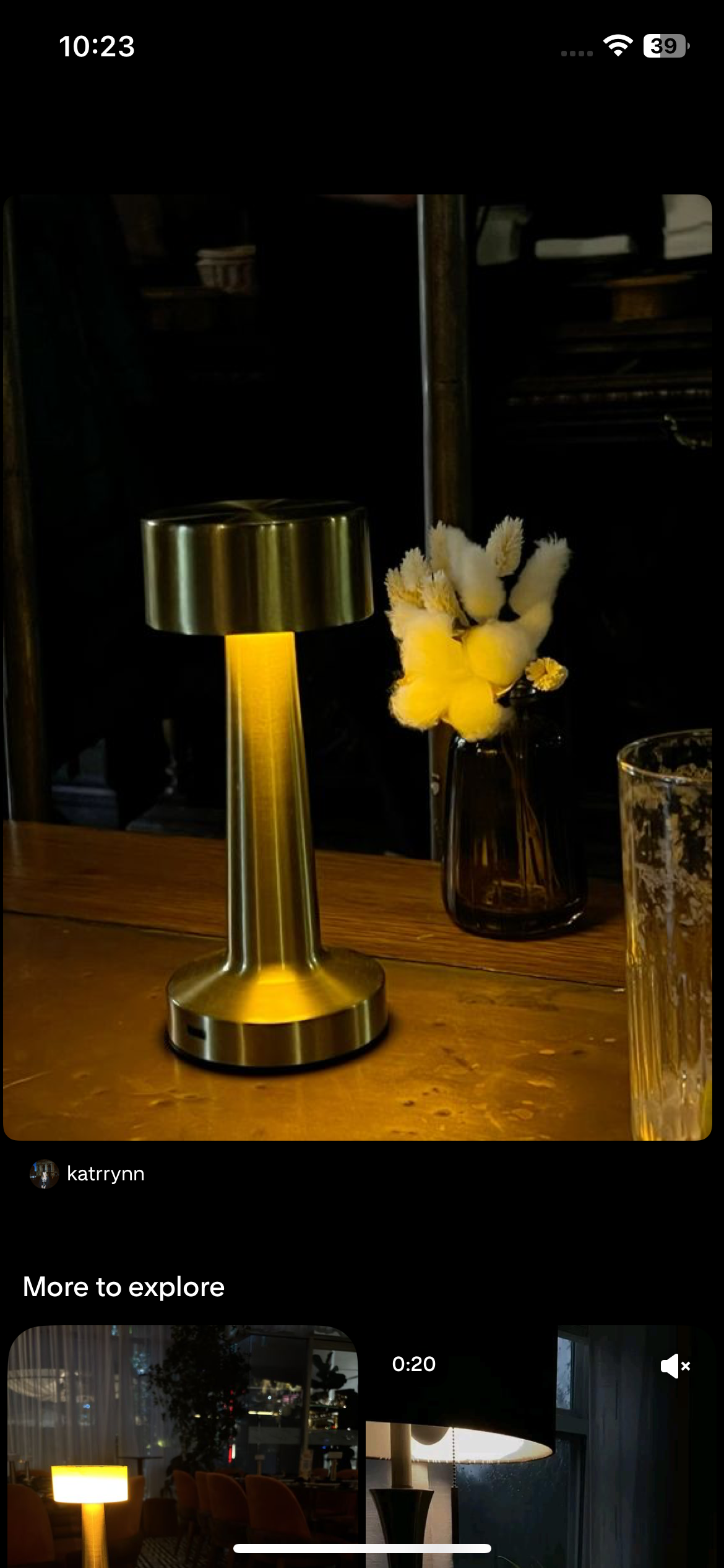 🌈 Metal LED Lamp – Rechargeable, Color-Changing & Ultra Stylish