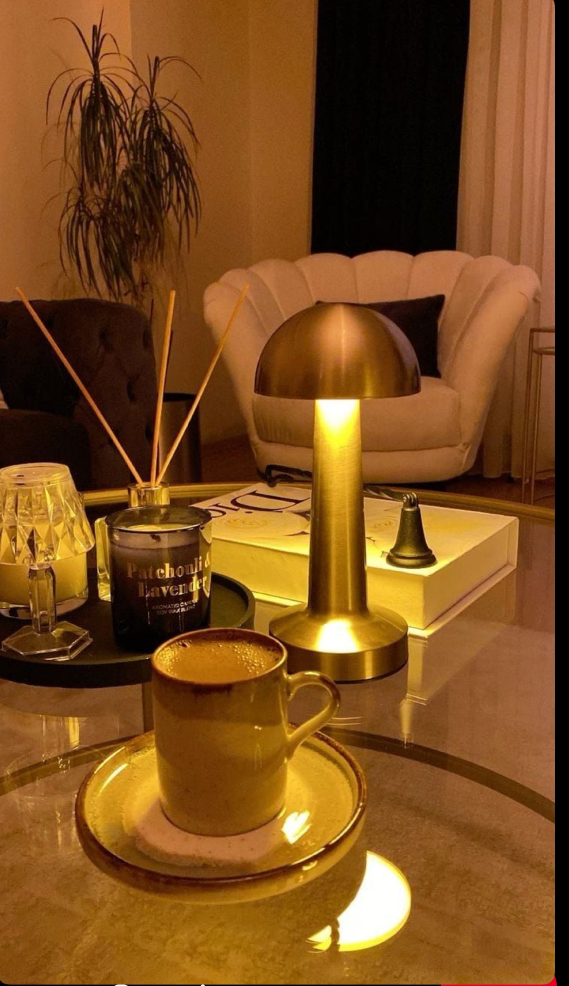 Premium Metal LED Desk Lamp – Eye Comfort & Focus Lighting for Study/Work