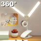 360° Flexible Double Head LED Table Lamp – Rechargeable Study & Reading Light