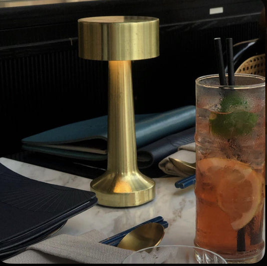 🌈 Metal LED Lamp – Rechargeable, Color-Changing & Ultra Stylish