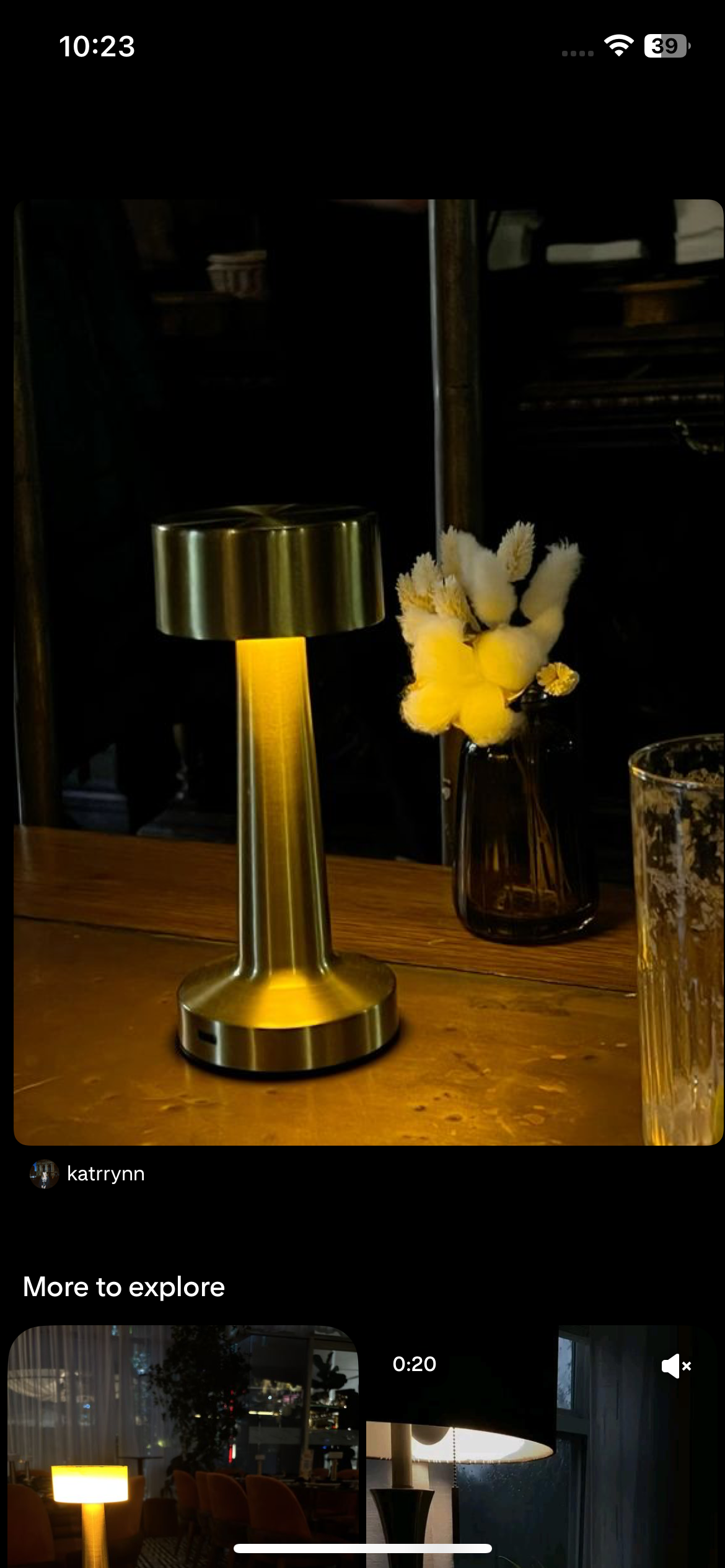 🌈 Metal LED Lamp – Rechargeable, Color-Changing & Ultra Stylish