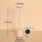 "The Lamp Redefined: Minimalist Metal LED Lamp with 3-Color Touch Control"